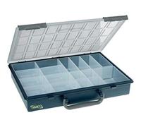 Raaco 136228raaco Compartment box Assorter PSC 55 4x8-17, Polypropylene,337x258x57 mm,Blue/Transparent