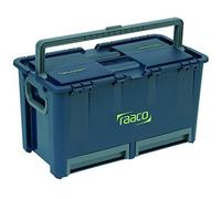 raaco 136600 "Compact 47" Tool Box, Blue/Grey