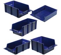 Shelf Bin 6-1100 Storage Bin with Rear Carrying Handle 136 x 210 x 375mm 136716