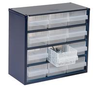 Raaco 612-02 12 Drawer 600 Series Storage Cabinet 137553 118453 Garage Wall Unit