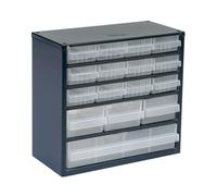 Raaco 616-123 Metal Cabinet 16 Drawer