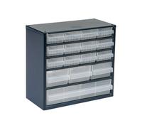 Raaco 616-123 Metal Cabinet 16 Drawer Multi Colour (One Size)