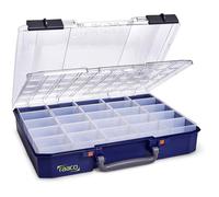 Raaco CarryLite Assortment Case 25 Compartments Secure Locks 145602