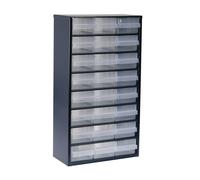 Raaco RAA137409 Parts Storage, Blue/Transparent