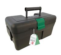 raaco Toolbox 17'', Plastic Tool Organiser, 22.3 x 44.2 x 22.9 cm, Load Capacity up to 25 kg, Lightweight, with Interior Compartment, Ideal for Tools Storage and Organisation