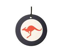 RAAF Royal Australian Air Force Roundel Car Air Freshener (Crest/Insignia/Emblem/Fun Xmas Christmas Stocking Filler/Secret Santa/Novelty Scented Gift)
