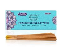 Raajsee Frankincense Natural Incense Sticks 100 Gm Pack-100% Pure Organic Natural Hand Rolled Free from Chemicals-Perfect for Church,Aroma Therapy,Relaxation,Meditation,Positivity,Healing 100gm Pack