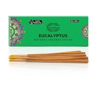 raajsee Incense Sticks Eucalyptus 100 gm Pack-100% Pure Organic Natural Hand Rolled Free from Chemicals-Perfect for Church, Aromatherapy,Relaxation,Meditation