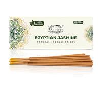 Raajsee Jasmine Flower Natural Incense Sticks 100 Gm Pack-100% Pure Organic Natural Hand Rolled Free from Chemicals-Perfect for Church,Aroma Therapy,Relaxation,Meditation,Positivity,Healing 100gm Pack