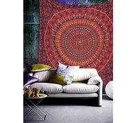 raajsee Mandala Multicolour Tapestry Wall HANGINGS
