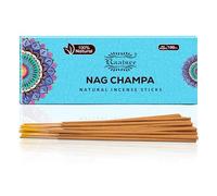 raajsee Nagchampa Incense Sticks 100 Gm Pack-100% Pure Organic Natural Hand Rolled Free From Chemicals-Perfect For Church,Aroma therapy,Relaxation,Meditation,Positivity & Sensual Therapy 100 gm pack