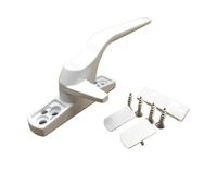 RaamKa Window Handles Thickened Plastic Steel Push Open Door And Window Handle Window Handle Old Lock Buckle Door And Window Seven Characters Handle Window Handles For Upvc Windows (Color : 1Pair)