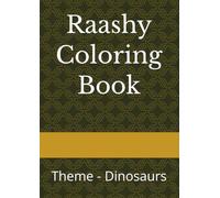 Raashy Coloring Book: Dinosaurs