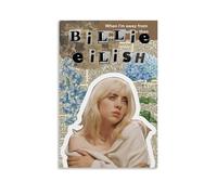 Raatrey Billie Poster Eilish Music Collage Retro Vintage Cover Music Posters for Room Aesthetic Canvas Wall Art Bedroom Decor12x18inch(30x45cm)
