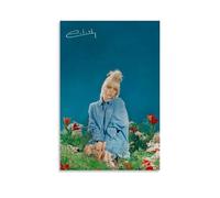 Raatrey Billie Poster Eilish Music Vintage Retro Cover Music Posters for Room Aesthetic Canvas Wall Art Bedroom Decor12x18inch(30x45cm)