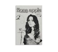 Raatrey Fiona Poster Apple Music Vintage Music Posters for Room Aesthetic Canvas Wall Art Bedroom Decor20x30inch(50x75cm)
