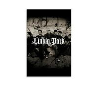 Raatrey Linkin Poster Park Rock Band Music Vintage Retro Cover Music Posters for Room Aesthetic Canvas Wall Art Bedroom Decor12x18inch(30x45cm)