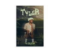 Raatrey Tyler Poster The Creator Rapper Music Live Vintage Retro Cover Music Posters for Room Aesthetic Canvas Wall Art Bedroom Decor08x12inch(20x30cm)