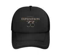RAAXIHL Baseball Caps Clair Obscur Expedition 33 Video Game Mesh Hats Peaked Summer Adult Hats,Gift