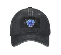 RAAXIHL Tobi Lou Baseball Cap Foam Party Hat Sports Cap Vintage Black for Girls Men's