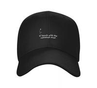 RAAXIHL Winter Warm Cotton in Touch with The Common Man White Baseball Cap Male hat Black Derby hat for Women Men's