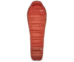 Rab - 3 seasons Sleeping bag - Alpine -12C / 10F Dark Horizon/Tuscan Red - Size Left Red Left