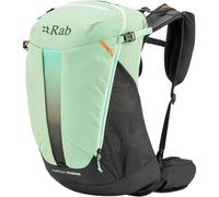 Rab Women's Airox ND Backpack - Lightweight Breathable Backpack for Hiking, Trekking, & Backpacking - Fig Green/Black - 22-Liter (Back Length - Small)