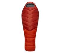 Rab - Alpine 600 - Down sleeping bag size bis 200 cm Körperlänge, red
