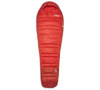RAB - Alpine -6C / 20F Dark Horizon Tuscan Red - Regular Left Zip - Sleeping bag