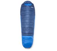 Rab - Ascent 0C / 32F - Down sleeping bag size Regular - Body Size: 185 cm, blue