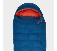 Rab Ascent 700 Hydrophobic Down Sleeping Bag (Left Zip) - Grey, Grey