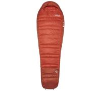 Rab - Bivouac/Hiking sleeping bag - Alpine -6C / 20F Dark Horizon/Tuscan Red - Size Left Red Left