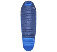 Rab - Bivouac/Hiking sleeping bag - Ascent -12C / 10F Tempest Blue/Maya Blue - Size Left Blue Left