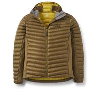 Rab Men's Cirrus Flex Hoody - Lightweight Insulated Coat for Trekking, Skiing, & Climbing - Oak - Small