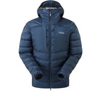 Rab Men’s Cirrus Ultra Jacket - Lightweight Insulated Hooded Coat for Trekking, Climbing, & Skiing - Tempest Blue - Large