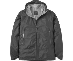 Rab - Compactable Waterproof Jacket - Phantom Mountain Jacket Black for Men - Size L Black L