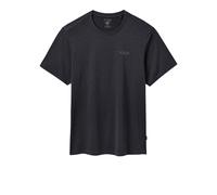 Rab Crimp Logo Men's T-Shirt | UK L in Beluga