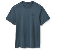 Rab - Crimp Logo Tee - Sport shirt size XL, blue