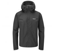 Rab Men's Downpour ECO Waterproof Jacket, Black XL