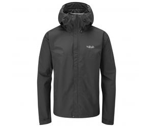 Rab - Downpour Eco Jacket - Waterproof jacket size XXL, grey