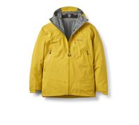 Rab Downpour Mountain Waterproof Men's Jacket | UK M in Dark Pollen