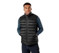 Rab Men’s Electron Pro Vest Water-Resistant Down Insulated for Trekking, Mountaineering, & Casual - Black - Medium