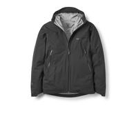 Hooded hiking jacket Rab Firewall Light Noir L