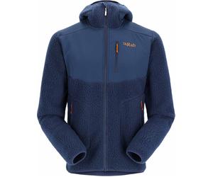 Rab - Fleece jacket in Polartec® - Outpost Hoody Deep Ink for Men - Size M - Blue Blue M