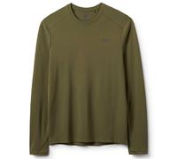 Rab Force Long Sleeve Tee: Olive: L Size: L, Colour: Olive
