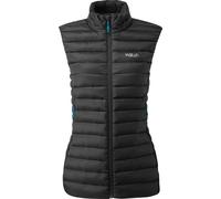 Rab - Goose down sleeveless jacket - Microlight Vest W Black for Women - Size S Black S