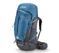 Rab Hyperon 65-Liter Backpack - Comfortable Hydration Pack for Backpacking, Trekking, & Hiking - Orion Blue/Anthracite - Large/X-Large