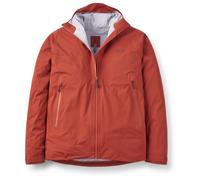 Rab Men's Kinetic 2.0 Waterproof Breathable Softshell Jacket for Hiking, Skiing, & Climbing - Tuscan Red - Large