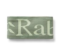 Rab Knitted Logo Headband - Dark Fig Green/Fig Green - One Size