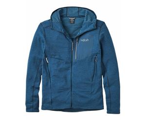 Rab - Lightweight, breathable technical fleece - Ascendor Light Hoody Tempest Blue for Men - Size M Blue M